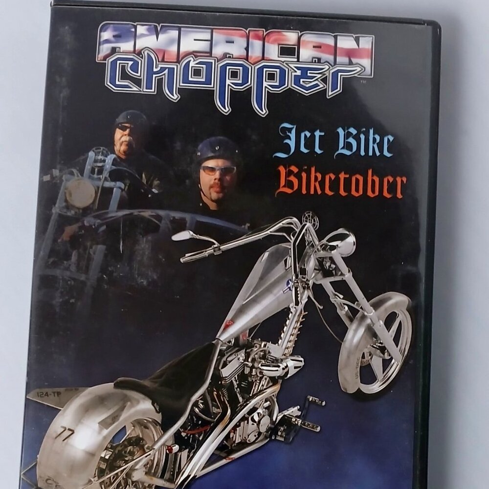 1/$7… 2/$12… 3/$15… 5/$20 🎥 DVD Movies, films, American Chopper I: Jet Bike